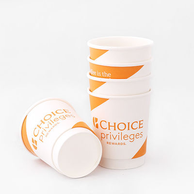 Voedingswaarde Dubbele Wandpapierbeker 360ml 10oz Warme Koffie Cup Takeaway