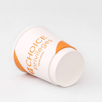 Logo gedrukt Dubbelwand Warmbekers OEM Plastic Free Coated Paper Cold Drink Cups