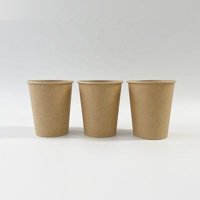 4 oz 125 ml enkelvoudige wandpapierbeker aanpasbaar patroon biologisch afbreekbaar koffiebekers