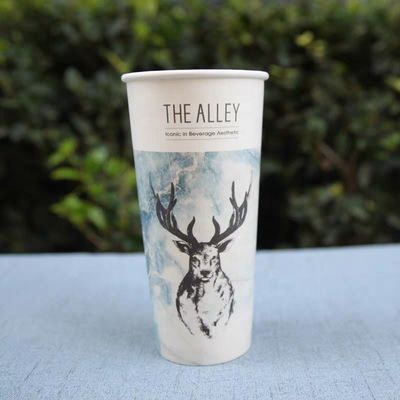 22 oz 630 ml Single Wall Paper Cup Custom Printing Biologisch afbreekbare feestbekers