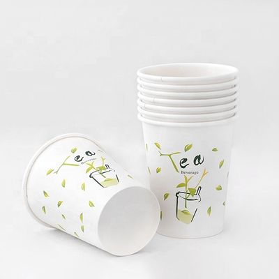 7 oz 210 ml biologisch afbreekbare theekopjes