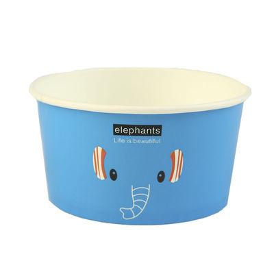 Lunch Paper Bowl Custom Dimension 930ml Ronde PLA wegwerp ijsbakken