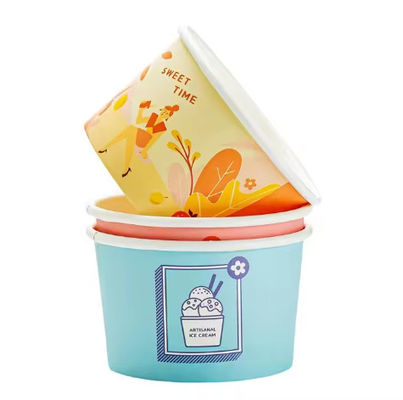 120 ml grote papieren schalen witte kraft salade schalen wegwerp 52 mm