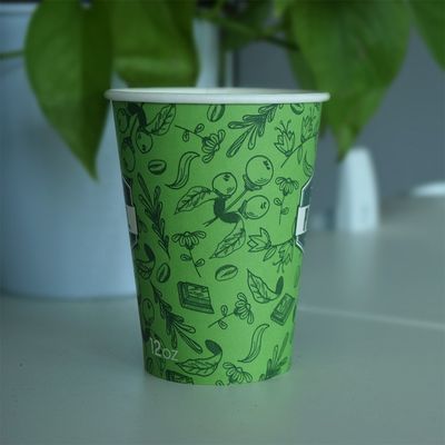 270 ml wegwerpkop met een enkele wand 9,5 oz biologisch afbreekbare wegwerpkoppen