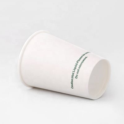 430 ml 12 oz Single Wall Paper Cup Double PE Coating Coke Paper Cups Compostable