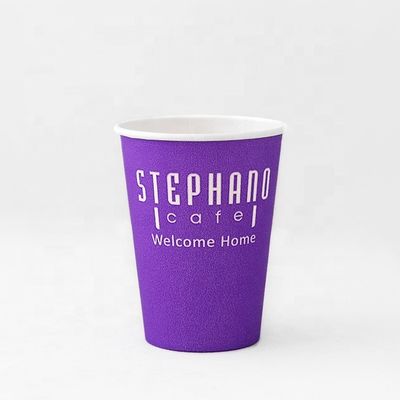 540 ml wegwerpspeen koffiekopjes Dubbele PE-gecoate 16oz Single Wall Paper Cup