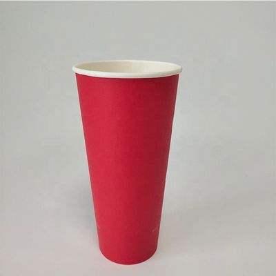 Milieuvriendelijke 32 oz 970 ml plasticvrije beklede papieren beker