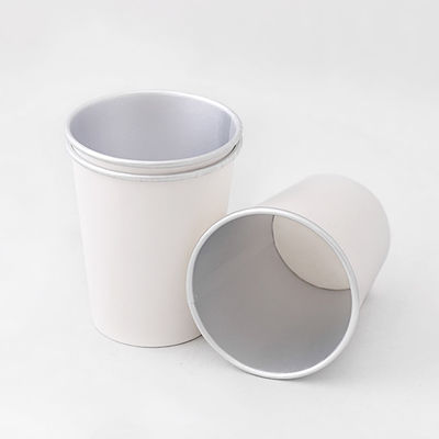 Custom Logo Aluminium Paper Cup Single Wall Eco Friendly Voor het drinken