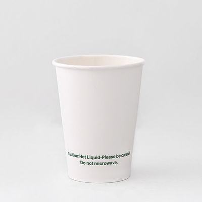12 oz 430 ml wegwerp PE bedekte enkelvoudige papieren beker met aanpasbaar logo
