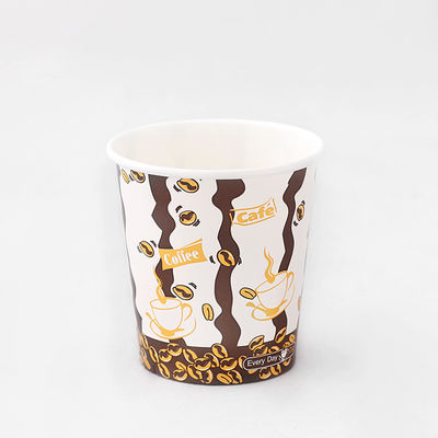 6 oz 180 ml enkelvoudig wandpapier warm kopjes PE bedekt 72mm