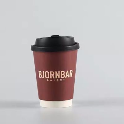 Kunststofvrije dubbelwand koffiebekers wegwerp 610 ml 20 oz