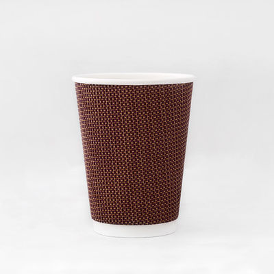 Milk Beverage Ripple Wall Cups 16 oz 540 ml golfkoppen