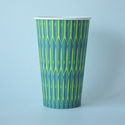 Eenmalig 12 oz 430 ml enkelvoudig papierbeker PLA coating Eco-vriendelijk