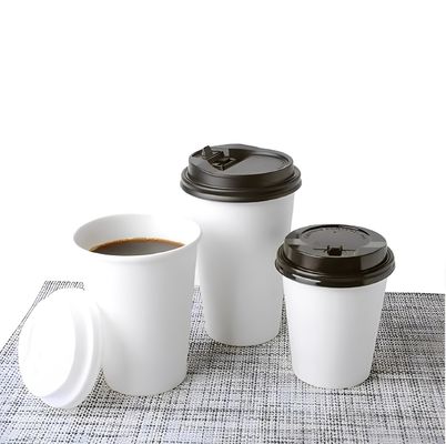 210cc 78mm Ingle Wall Paper Cup Customized Plastic Free Wegwerpbekers Bamboe